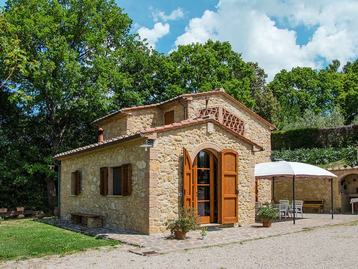Ferienhaus für 2 Personen, mit Terrasse und Garten