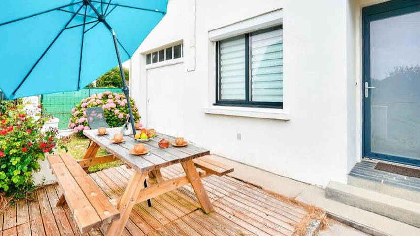 Appartement de vacances pour 7 personnes, avec jardin