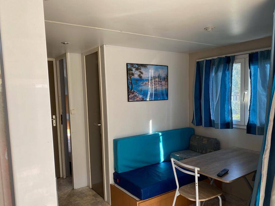 Camping Les Fontaines - Mobilheim 5 personen - Louisiane Med in Canet-en-Roussillon, Côte d'Améthyste
