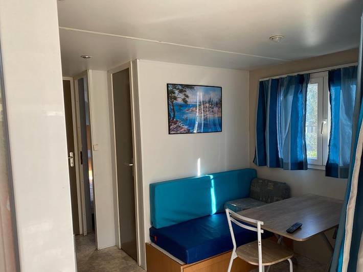 Camping Les Fontaines - Mobilheim 5 personen - Louisiane Med in Canet-en-Roussillon, Mittelmeerküste (Frankreich)