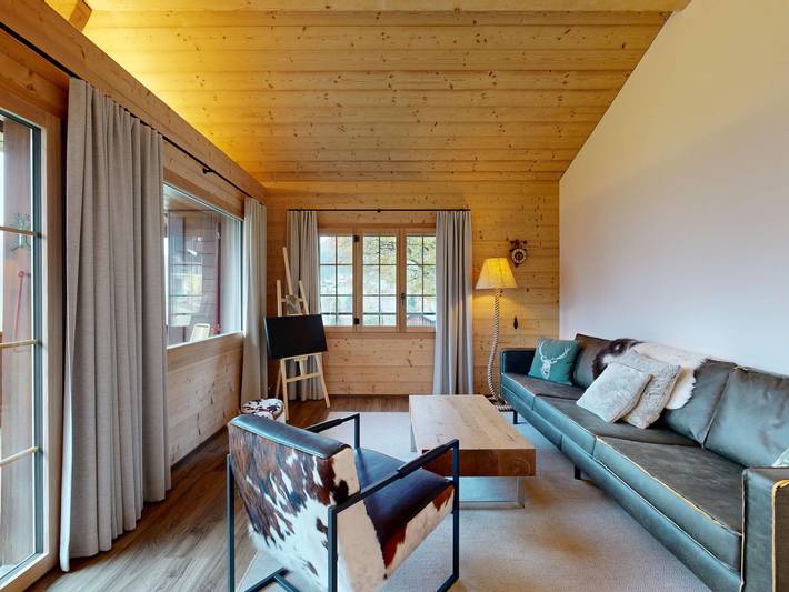 Chalet pour 4 personnes, avec balcon à Grindelwald - 3