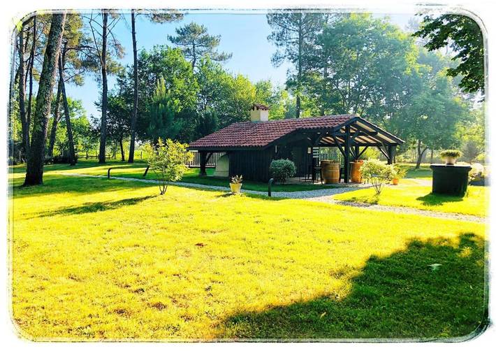 Location de vacances pour 2 personnes, avec piscine et vue ainsi que terrasse et jardin à Castets (Landes) - 3