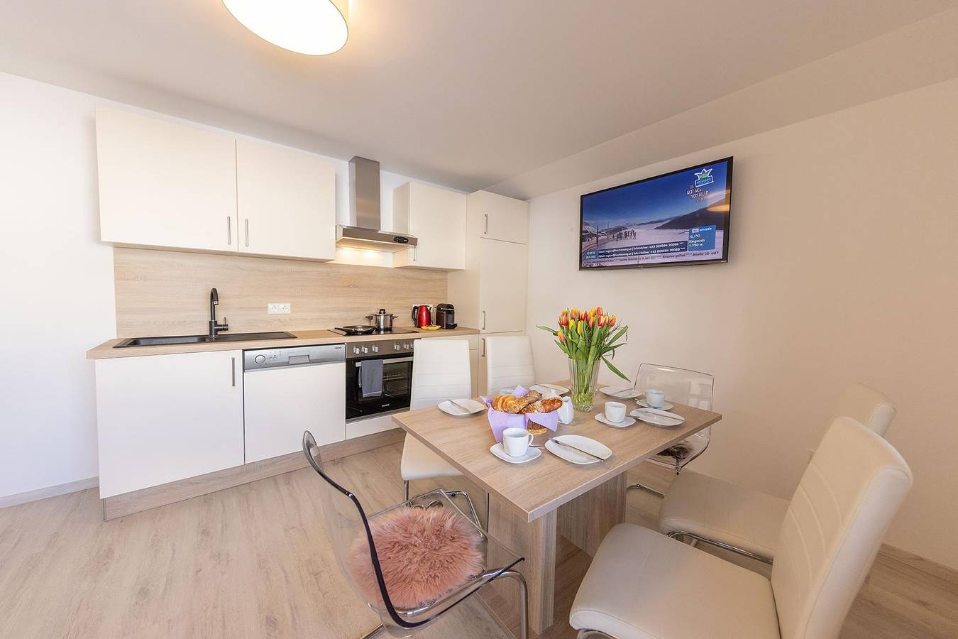 Ganze Ferienwohnung, Appartement/Fewo, Dusche, Wc, 2 Schlafräume in Dienten am Hochkönig, Pinzgau