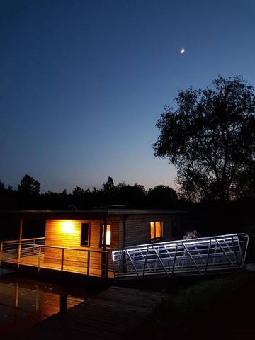 Chalet pour 4 personnes, avec vue et jardin dans Haute-Saône