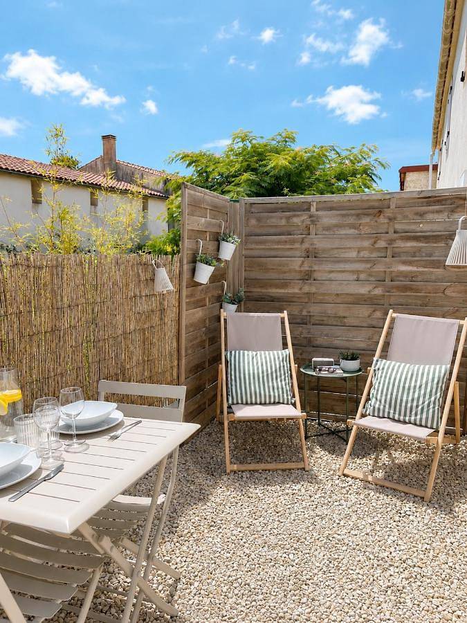 Appartement de vacances pour 4 personnes, avec Terrasse et Jardin