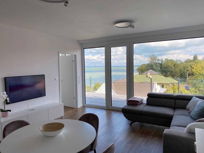 Ferienwohnung für 4 Personen, mit Balkon in Balatonlelle