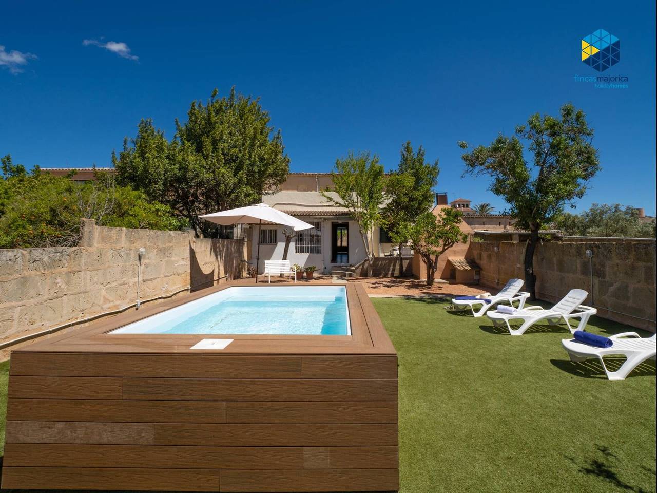 Charming Renovated Home with Private Pool in Quiet Llucmajor, Near Airport and Palma in Llucmajor, South Majorca