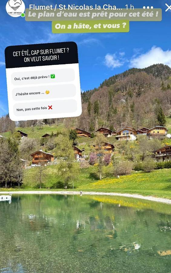 Gîte pour 4 personnes, avec vue et balcon dans Office De Tourisme De Flumet
