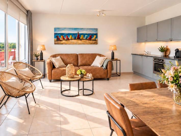 Ferienwohnung für 6 Personen, mit Balkon und Balkon/Terrasse in Buren (Ameland)