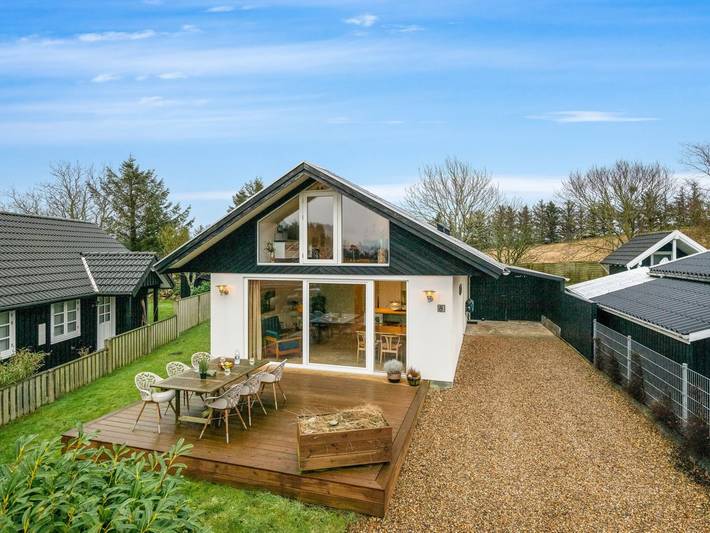 Ferienhaus für 4 Personen, mit Terrasse, mit Haustier in Sjelborg