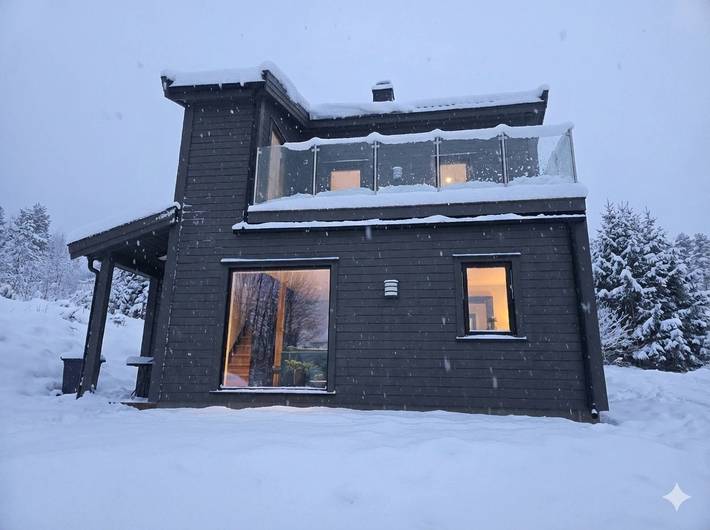 Feriehus for 4 personer, med balkong / terrasse i Hedmark