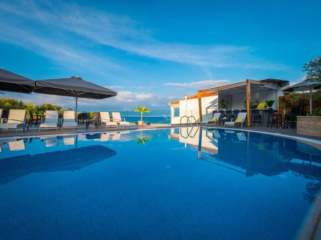 Studio entier, Studio « Panorama » avec Wi-Fi et climatisation in Région de Messenia