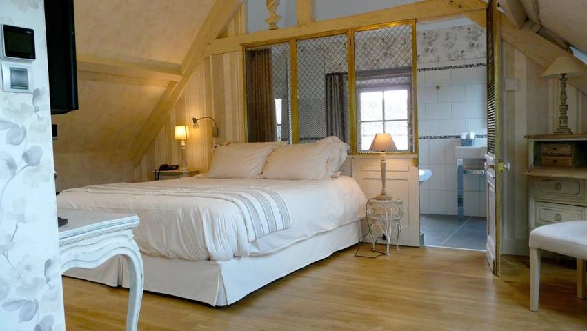 Hôtel pour 2 personnes, avec vue et terrasse, animaux acceptés à Noailhac - 3