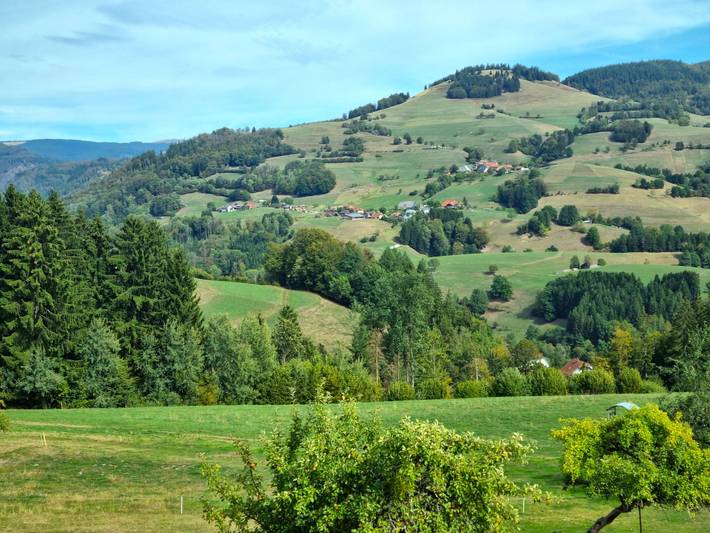 Ferienwohnung für 6 Personen, mit Balkon und Terrasse sowie Garten und Ausblick in Schönau im Schwarzwald - 2
