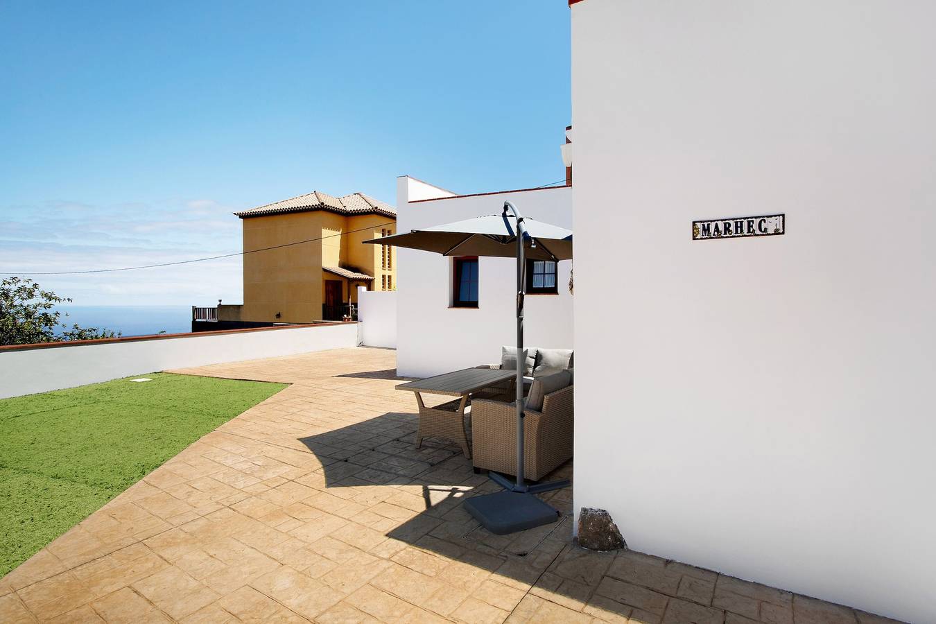 Casa de vacaciones "Marhec" con vistas al mar, terraza privada y Wi-Fi in San Nicolás, El Sauzal