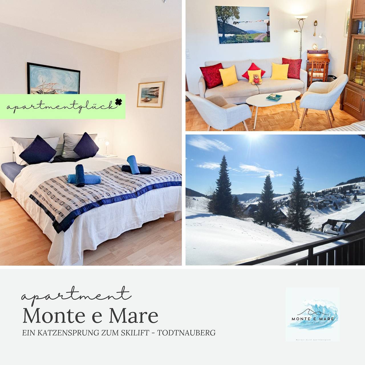 Ganze Wohnung, Wohnung Monte e Mare - Ferienidyll in Todtnauberg in Todtnauberg (Todtnau), Todtnau