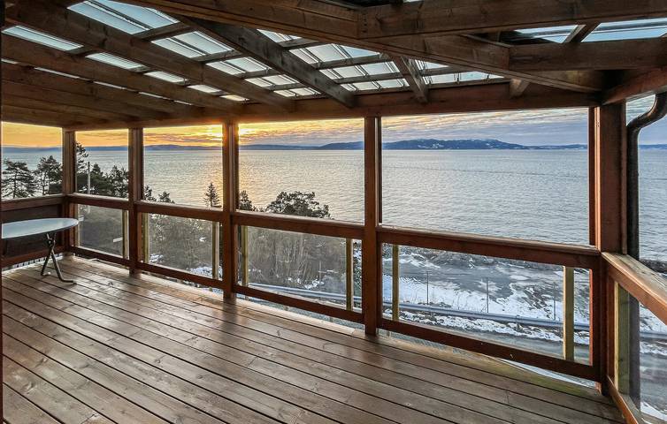 Ferienhaus für 5 Personen mit Garten in Leksvik