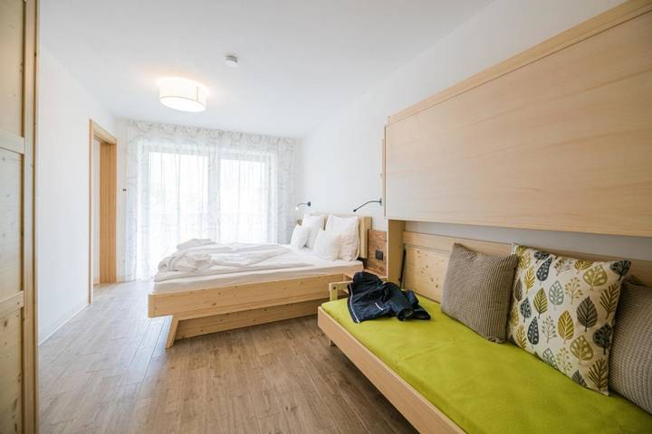 Ośrodek wypoczynkowy dla 4 osób, z sauna i widok oraz ogród w Dolomity