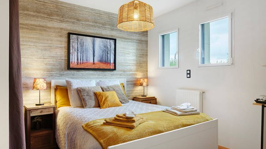 Chambre d’hôte pour 2 personnes, avec Jardin