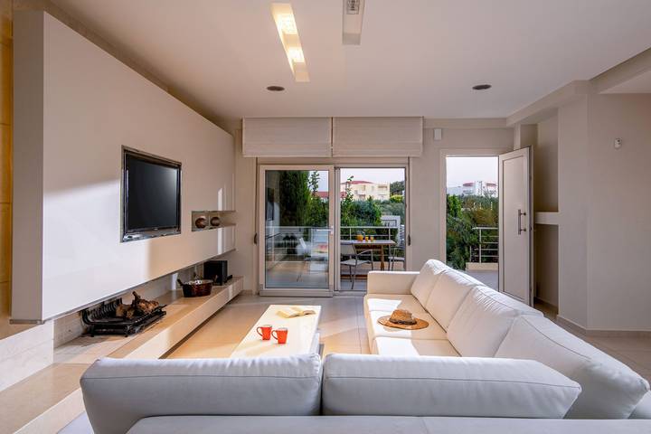 Location de vacances pour 8 personnes, avec piscine et jardin, adapté aux familles dans Gouves - 3