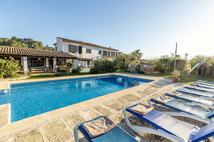 Finca mit Pool für 10 Personen, mit Terrasse und Garten in Pollença - 2