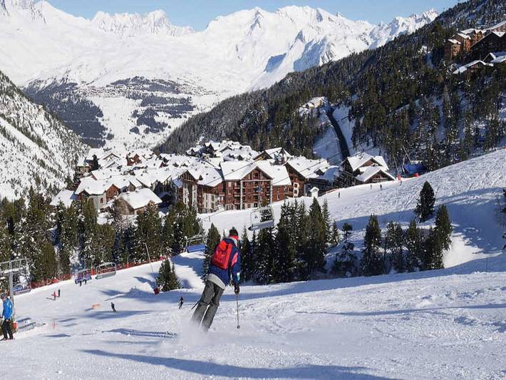 Location de vacances pour 4 personnes, avec balcon, adapté aux familles dans Les Arcs