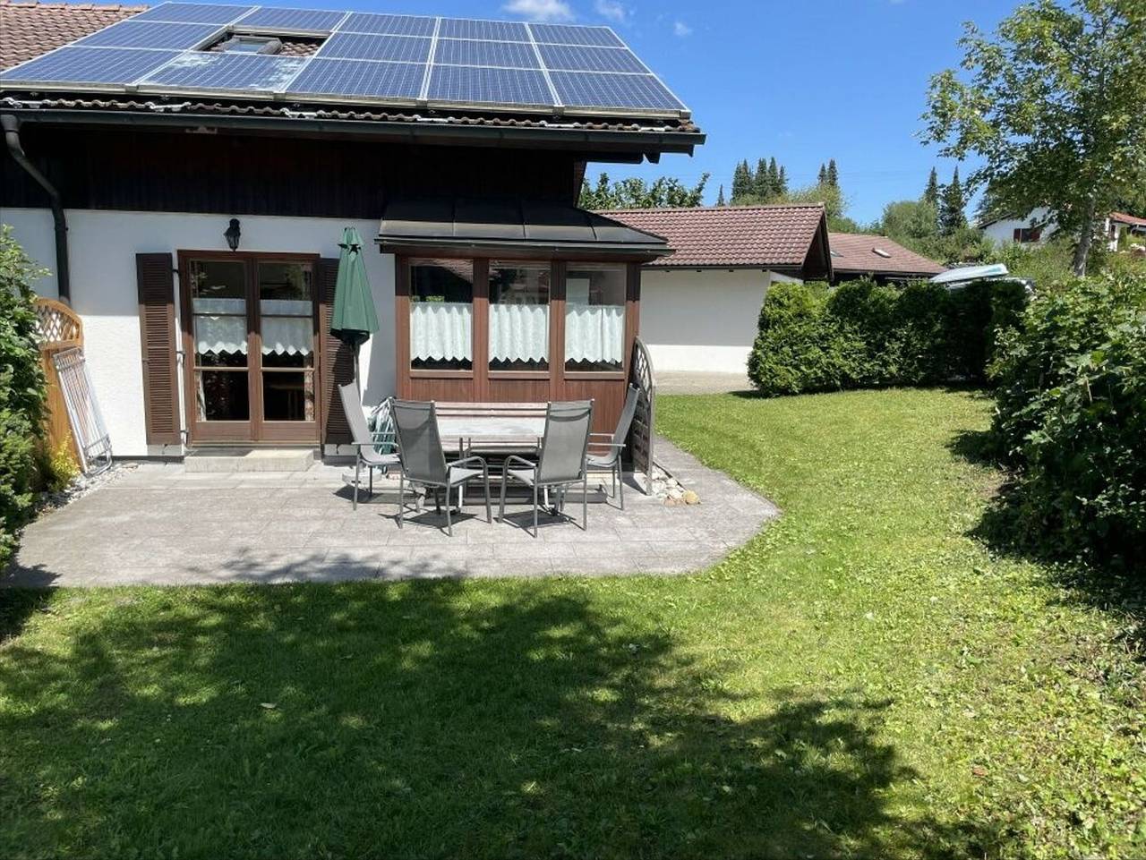 Ferienhaus Untere Gamssteige im Feriendorf Reichenbach - Haus Simon mit Bergblick und Garten (Ht, ) in Nesselwang, Bayerisch Schwaben