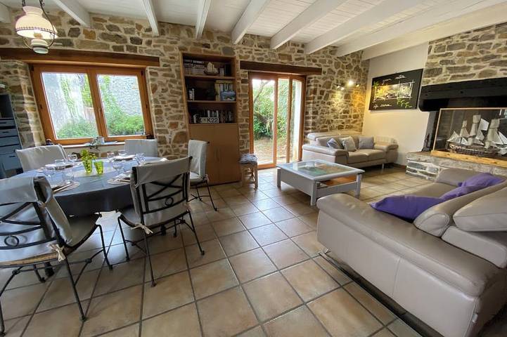 Maison de vacances pour 5 personnes, avec Jardin