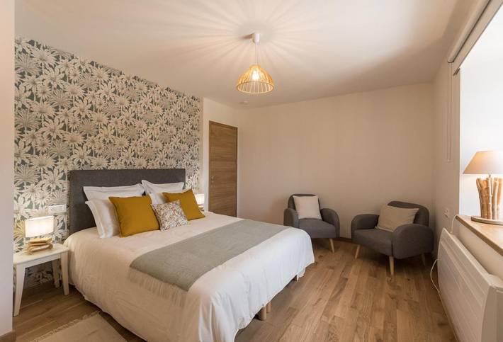 Gîte pour 4 personnes, avec jacuzzi ainsi que terrasse et jardin à Le Vast - 3