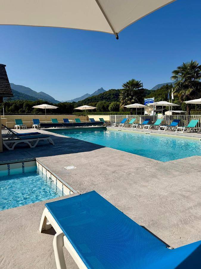 Location de vacances pour 4 personnes, avec Terrasse et Jardin ainsi que Piscine et Vue à Agos-Vidalos - 3