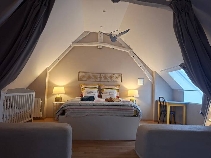 Gîte pour 4 personnes, avec Jardin