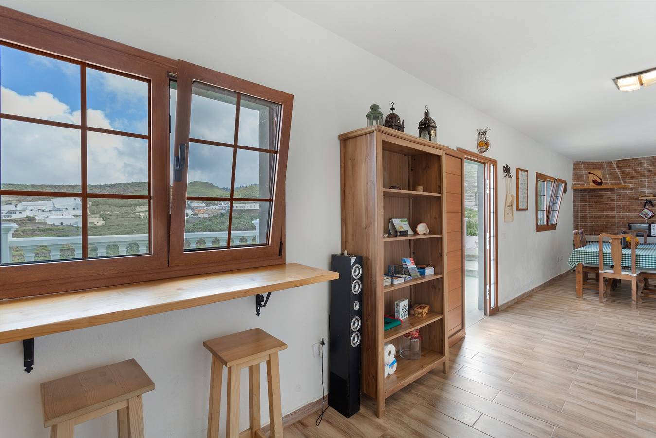 Ferienhaus 'La Umbría' mit Bergblick, privater Terrasse und Wlan in Artenara, Artenara (gemeinde)