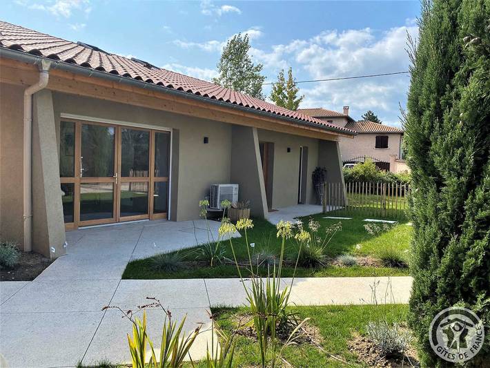 Gîte pour 4 personnes, avec jardin