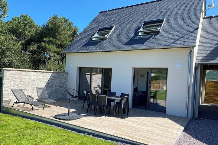 Location de vacances pour 6 personnes, avec Terrasse et Jardin dans Plage Le Portuais