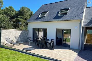 Gîte pour 6 personnes, avec jardin et terrasse dans Plage Le Portuais
