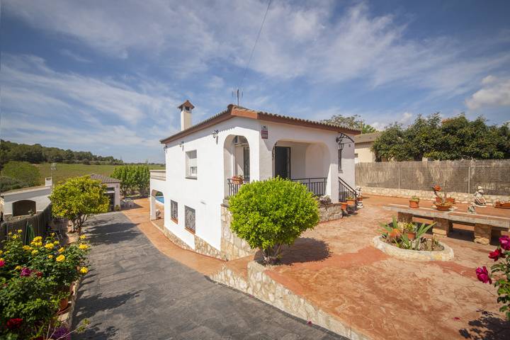 Casa rural para 10 personas, con jardín en Bajo Penedés - 2