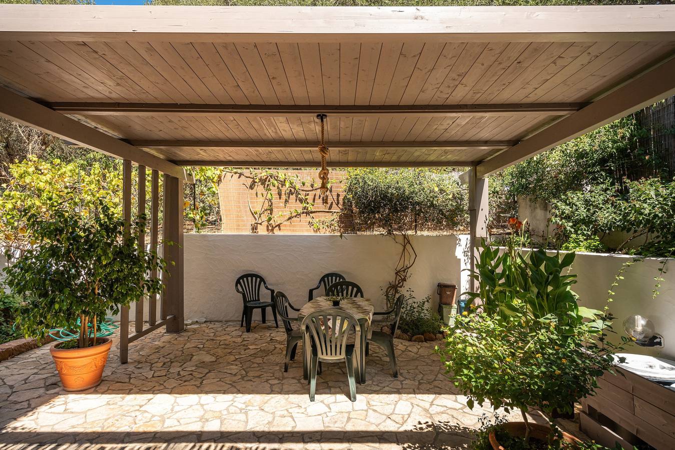 Apartamento entero, Apartamento vacacional "Sapposentu de Dinu" con Wi-Fi, terraza y jardín in Sant'Anna Arresi, Provincia de Carbonia-Iglesias