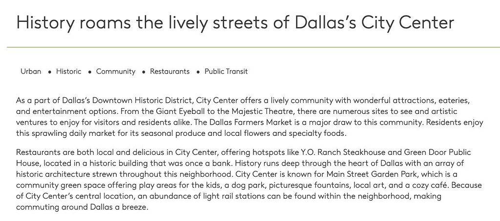 Apartamento de vacaciones para 6 personas, con piscina y balcón en Dallas
