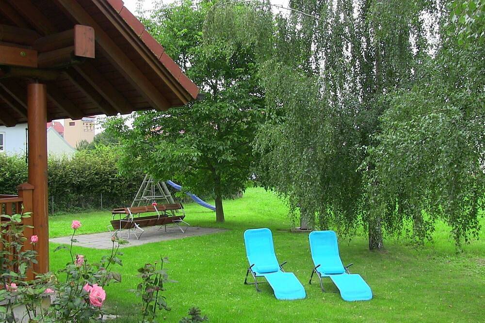 Komfortables Holzblockhaus nahe Rothenburg o. d. Tauber in Creglingen, Taubertal