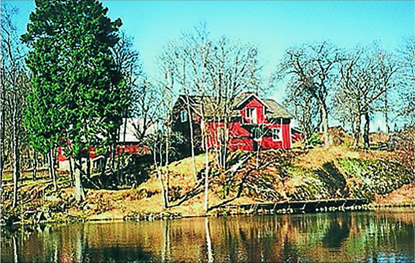 Vacation house for 6 people with sauna in Västergötland