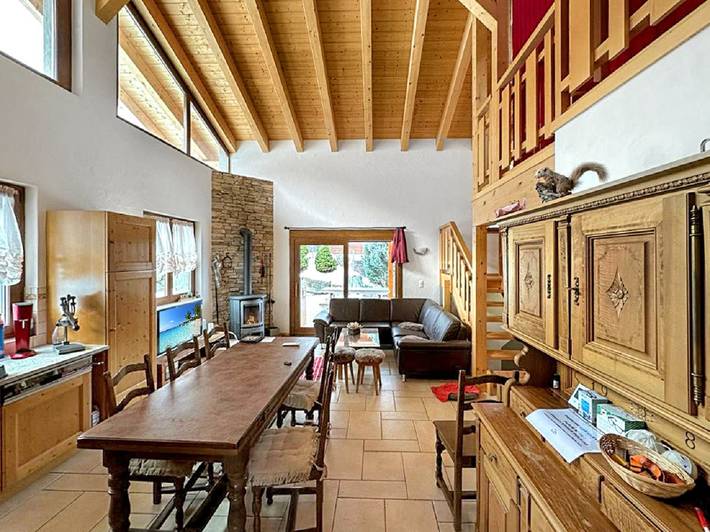 Ferienhaus für 8 Personen, mit Garten und Terrasse sowie Sauna, mit Haustier in Nendaz - 3