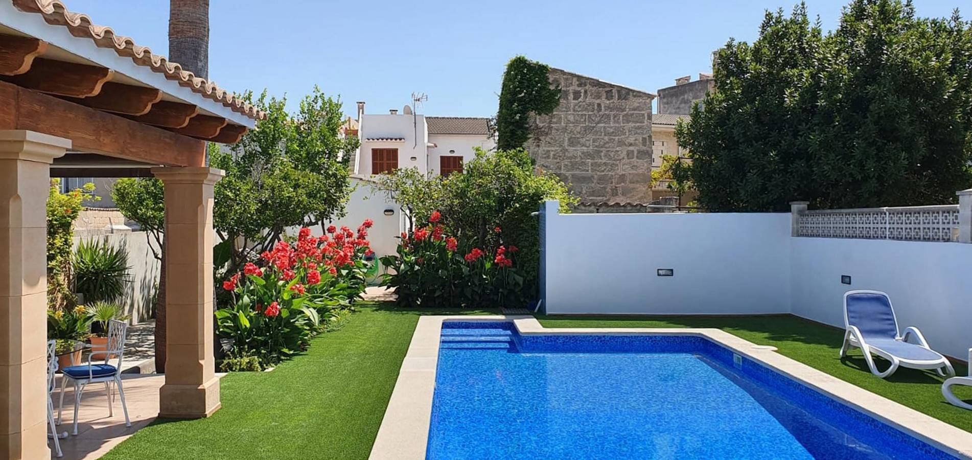 Can Serra (Santa Margalida) - Hermosa casa de pueblo con piscina privada. Wifi gratis. in Santa Margalida, Mallorca Norte