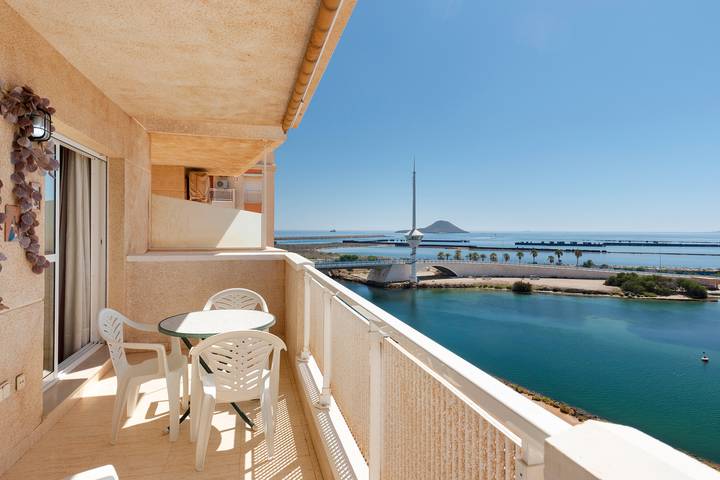 Holiday rental for 3 people, with balcony in Mar Menor