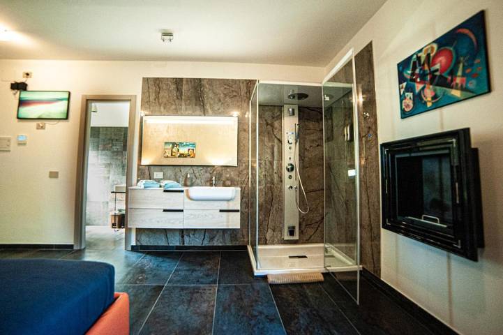 Location de vacances pour 2 personnes, avec vue et sauna ainsi que jardin et piscine à Viterbo - 4