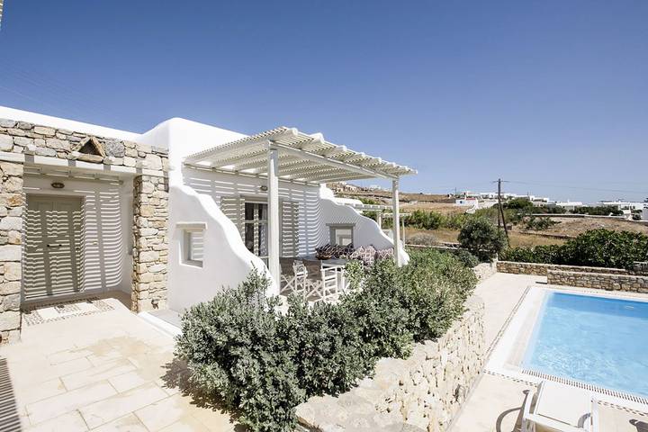 Vakantiehuis voor 10 personen met zwembad in Ornos, Mykonos