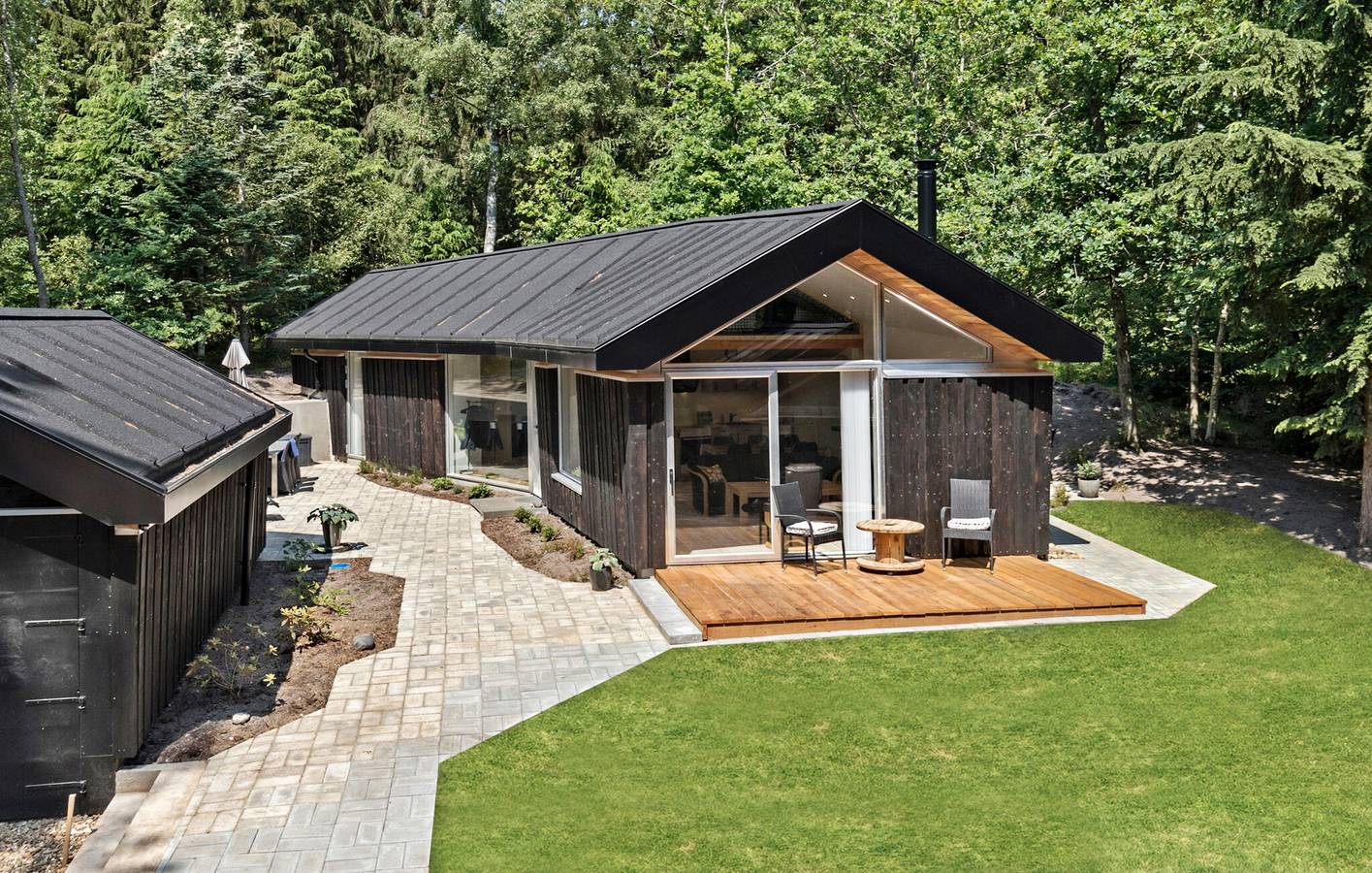 Ferienhaus für 6 Personen mit Terrasse in Silkeborg