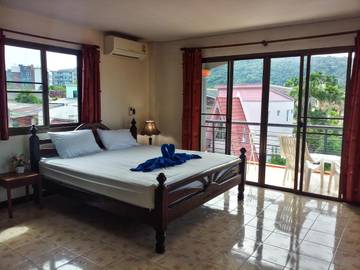 Maison d’hôte pour 2 personnes, avec terrasse à Kata Beach