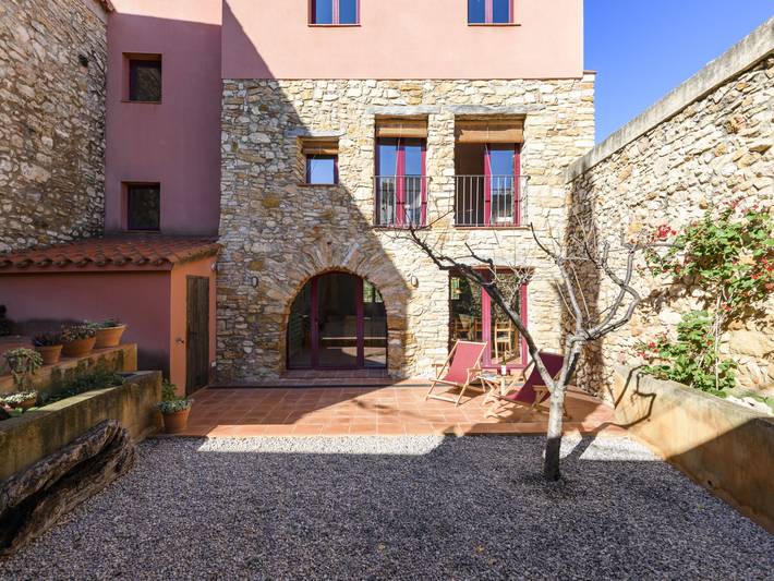 Holiday rental for 10 people, with Terrace and Garden as well as View in Santa Bàrbara (Spain)