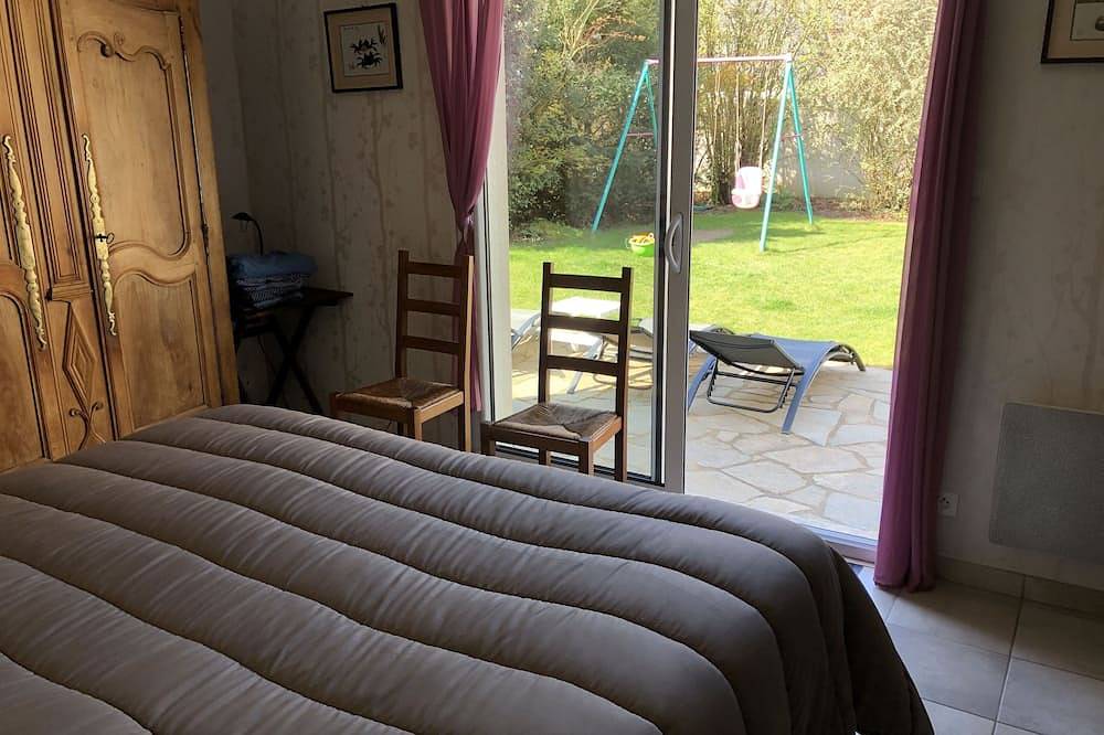 Casa con jardín, playa de 40m, para 8 a 10 personas, totalmente equipada. in Damgan, Côte des Mégalithes