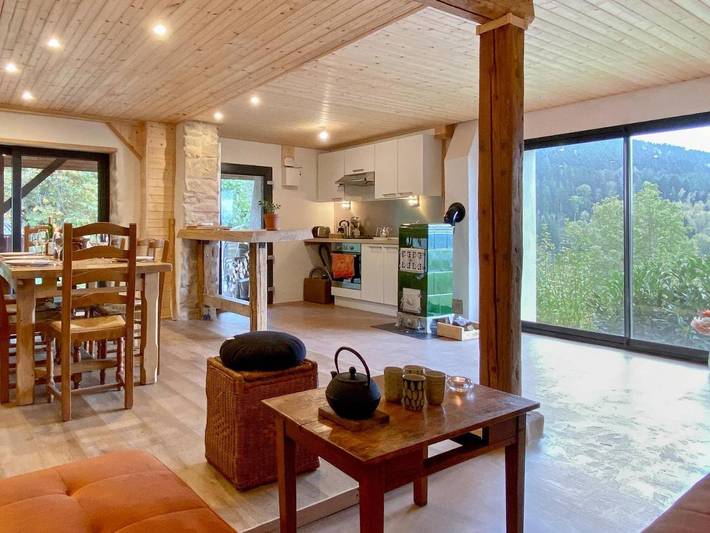 Apartamento de vacaciones para 5 personas, con vistas además de jardín y terraza, Familias con niños - 1